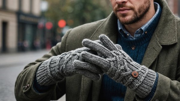 Le tricot au service de la mode masculine : focus sur les mitaines pour homme