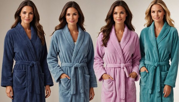 Découvrez les conforts douillets des robes de chambre polaires femme